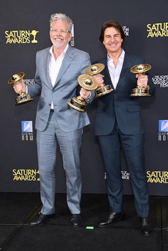 <a href="/cinecruise62/">CineCruise™</a> <a href="/MissionFilm/">Mission: Impossible</a> <a href="/SaturnAwards/">The Official Saturn Awards</a> <a href="/TomCruise/">Tom Cruise</a> <a href="/ChrisMcQuarrie/">Christopher McQuarrie</a> 😂 A perfect fusion!!!

Their chemistry is so beautiful and powerful🫶🤍❤️

#TomCruiseNumberOne💙
#WeLoveTomCruise❤️