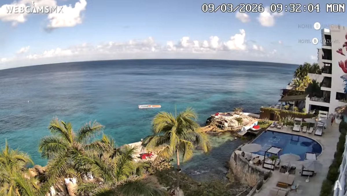 webcamsdemexico's tweet photo. ¡4 joyas 💎 de #México 🇲🇽!
¿Ya visitaste alguno?
- #Amealco #Querétaro vía @QroTravel
- #Cozumel #QuintanaRoo desde @hotelbcozumel
- #NuevoVallarta Bahía de Banderas desde #Alamar, en Cruz de Huanacaxtle #Nayarit
- #VolcánDeColima vista Montitlán https://t.co/wbcQLrXs6M