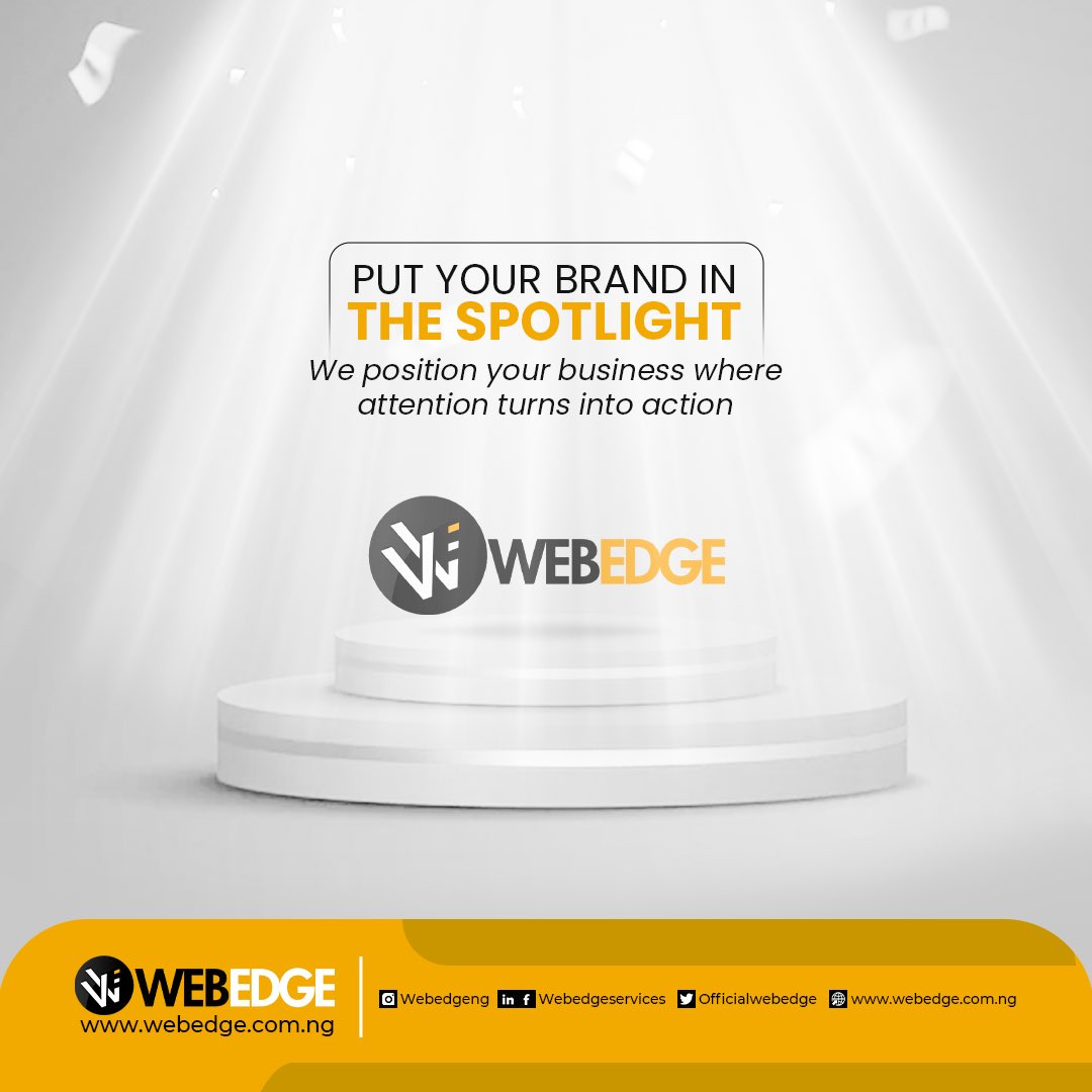OfficialWebedge's tweet image. Don’t just exist online — stand out with WebEdge.

let's help you put your brand in the spotlight and turn attention into action today.

#WebEdge #BrandVisibility #BrandStrategy #BrandAwareness #BusinessGrowth
Xavi Laporta