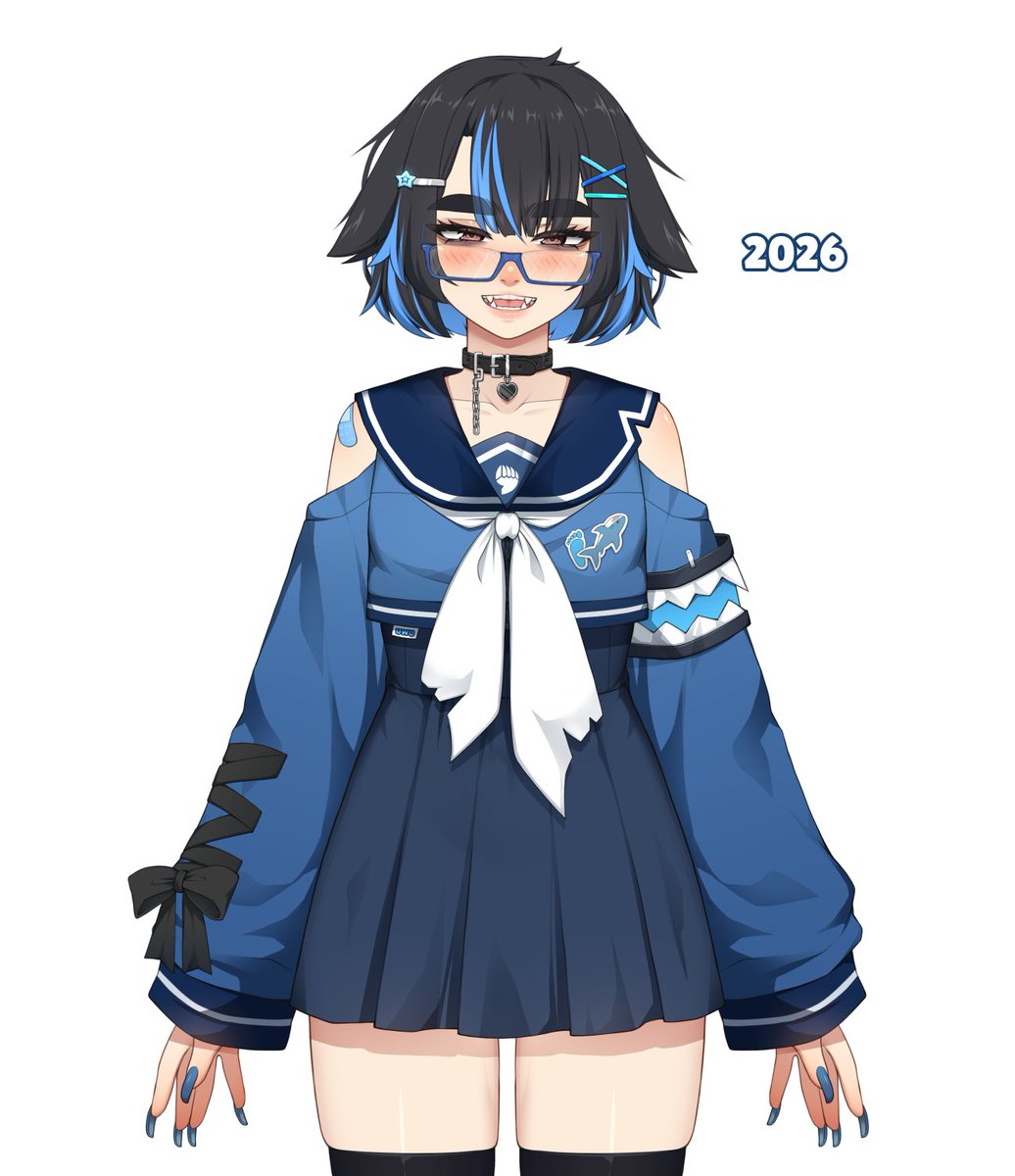 lulubluwu 🦈👣 NEET VTuber tweet media