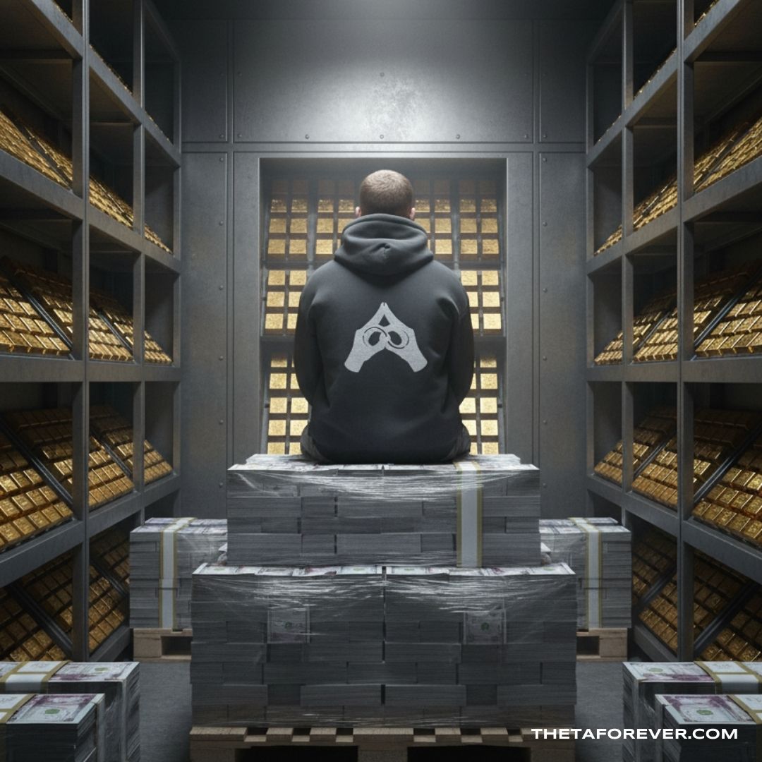 💭 It’s not just a vault - it’s a vision.
The mindset is health and wealth, the symbol is Theta.
Built for those who see beyond the now and chase what's theirs.
🔒 Dream bigger. Move smarter. Wear purpose.
#ThetaForever #DreamBig #MindsetOverEverything