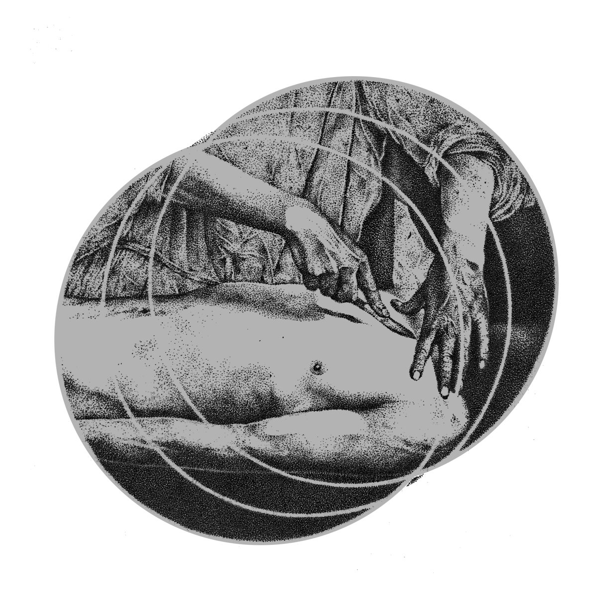 "Deep into the Marrow", archival ink on cotton paper (2021)