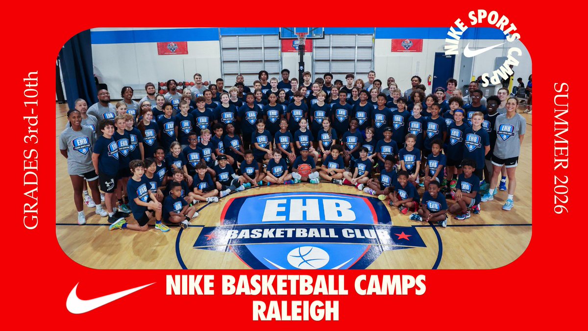 MarkAdamsBball_'s tweet photo. Wow
#NikeBasketballCamps at Ravenscroft is sold out already‼️We still have spots open at our camps @ Grace Christian :
July 13-17 &amp; July 27-31
https://t.co/Qnf3JsYZy0
Dribble &amp; Swish (Apex, NC)
Aug 10-14
https://t.co/RWPWePkspg
Sign Up Today/Save your spot‼️
#NikeBasketballCamps https://t.co/tDX5TjffuC
