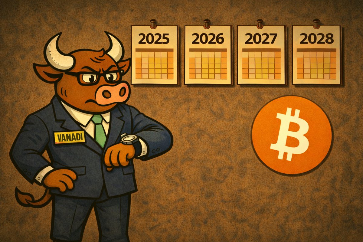Bitcoin se mide en años.
