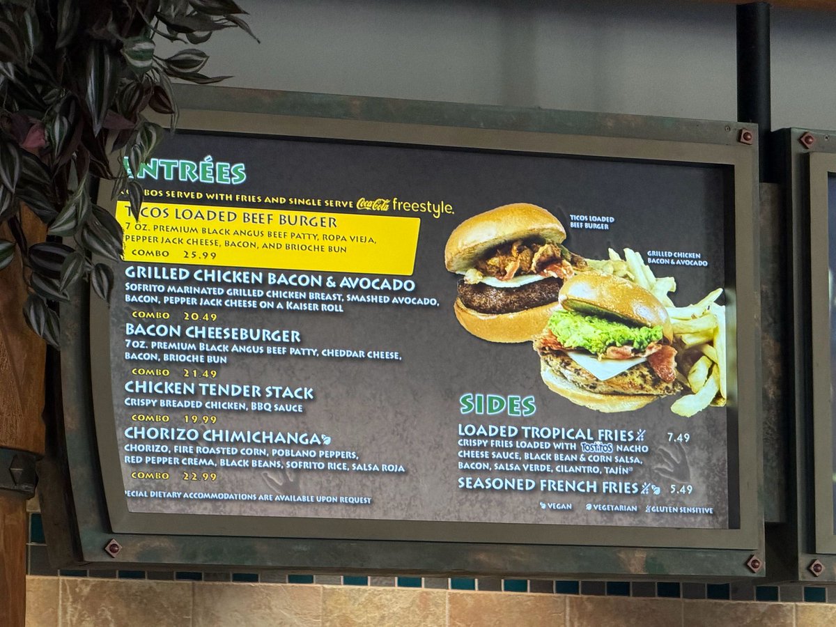 Universal Raptor Tart Burger Digs in Jurassic Park has rolled out a new menu; with new items ...
