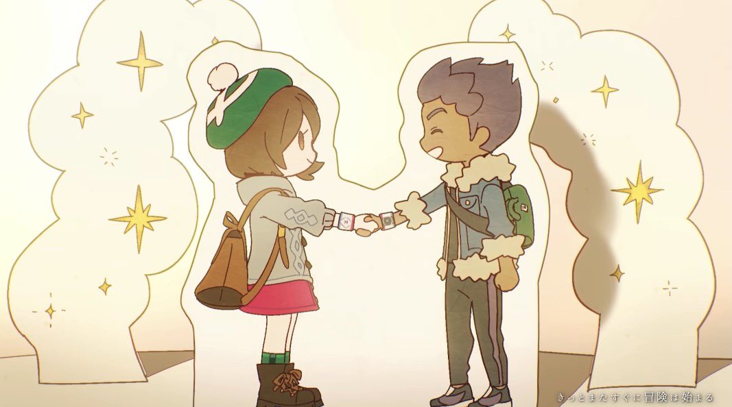 Galar_daily's tweet photo. Gloria and hop ✦ | Project voltage https://t.co/ZLSYCd2U9v