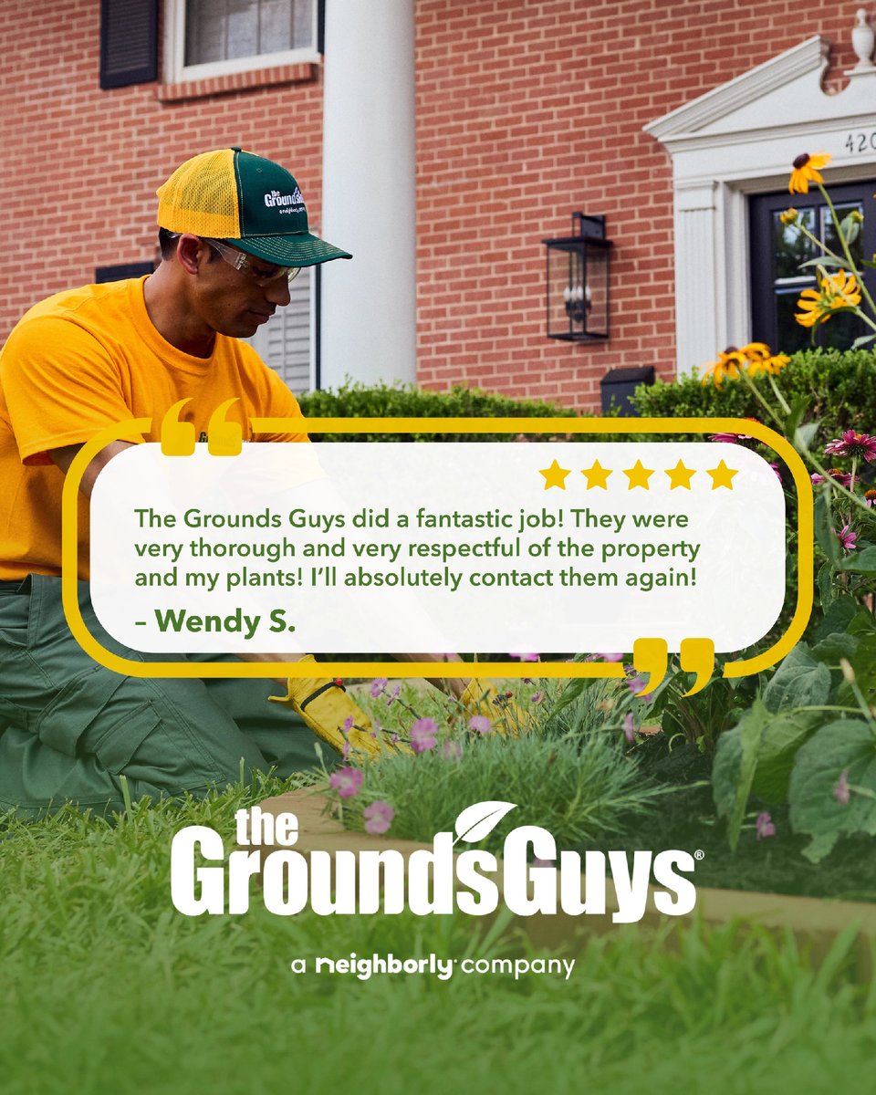 The Grounds Guys tweet media