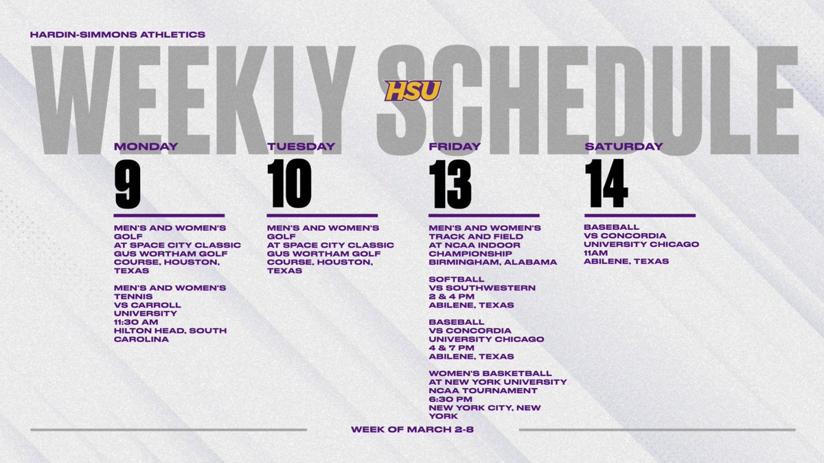 HSU Athletics tweet media