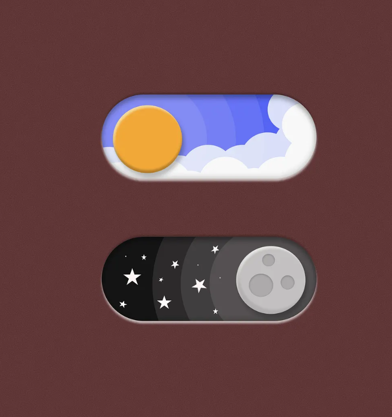 prompt : Build a premium animated day/night theme toggle in React ...