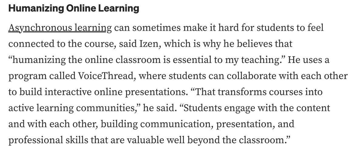 VoiceThread tweet media