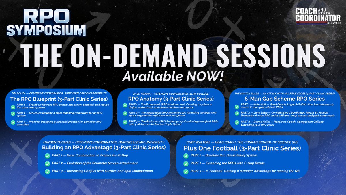 Keith Grabowski 🏈 Coach and Coordinator Network tweet media