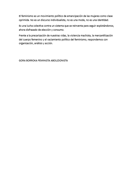 MARTXA ABOLIZIONISTA 8M tweet media
