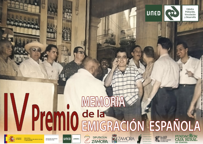 consejeriabr's tweet photo. A @UNED publica o edital do o "IV Premio Memoria de la Emigración Española", de interesse para os brasileiros de origem espanhola. https://t.co/XuORj9SSe4