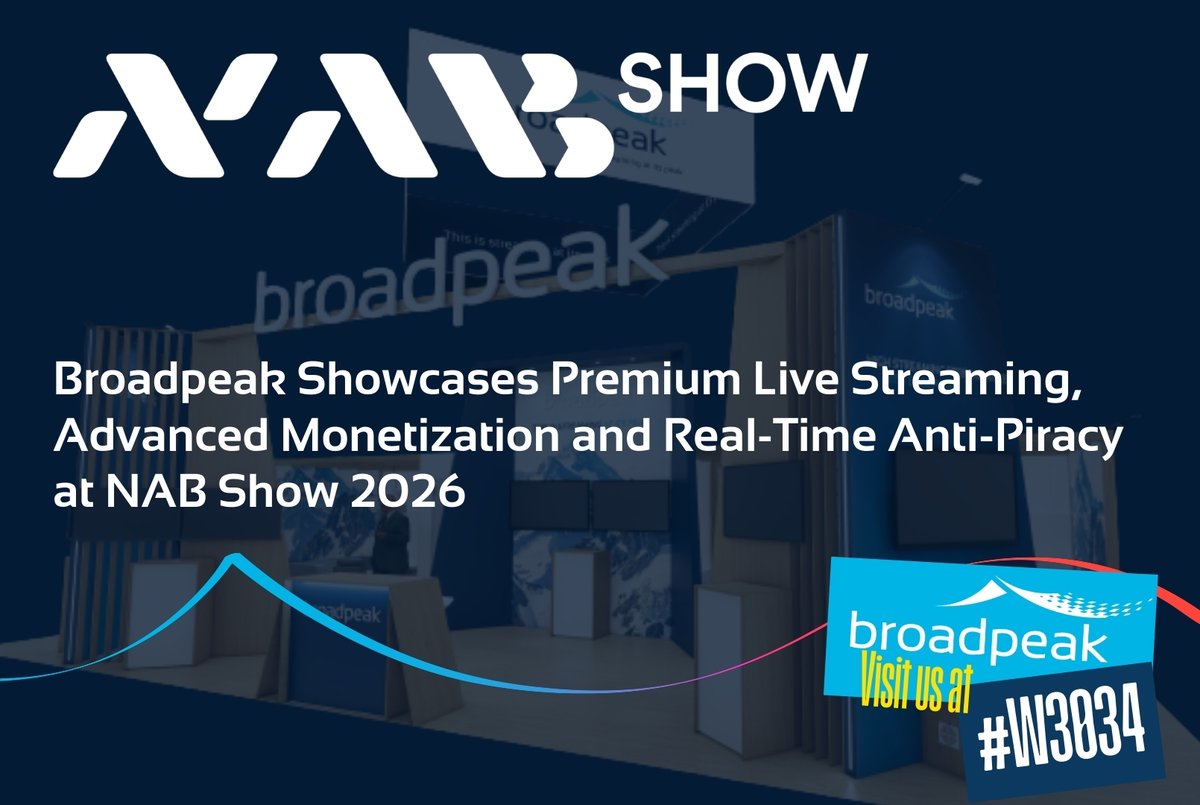 broadpeak tweet media