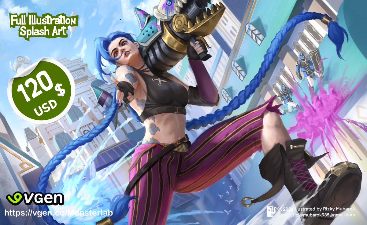 Rizky Splash (Open Commission) tweet media