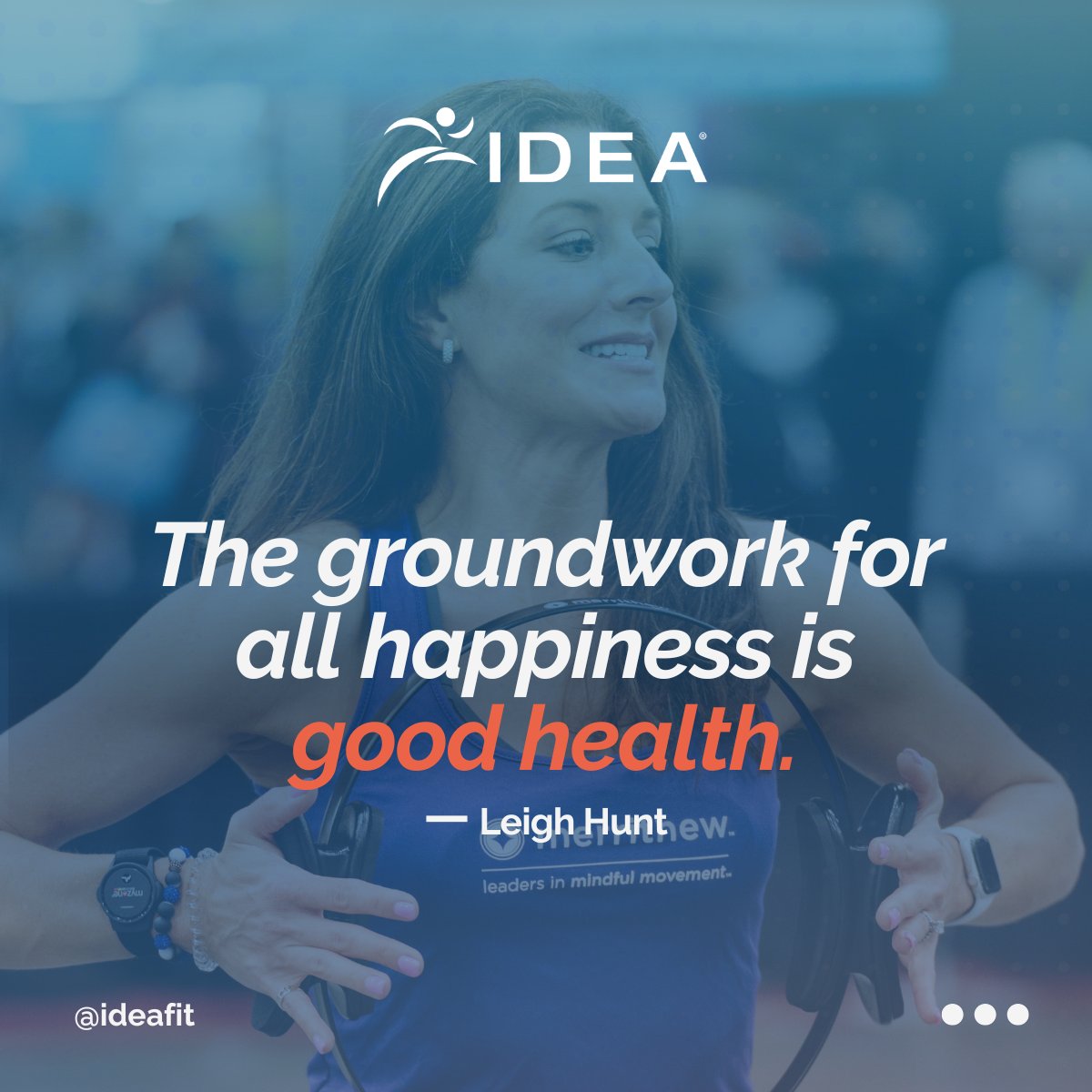 IDEA® Health & Fitness Association tweet media