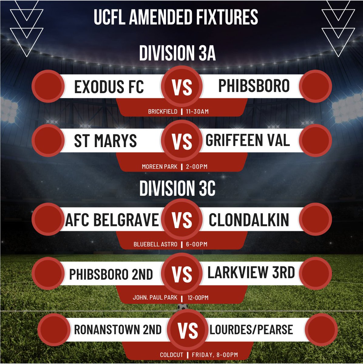 United Churches Football League tweet media