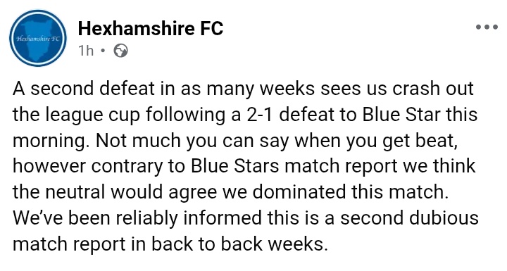 The Blue Star FC tweet media