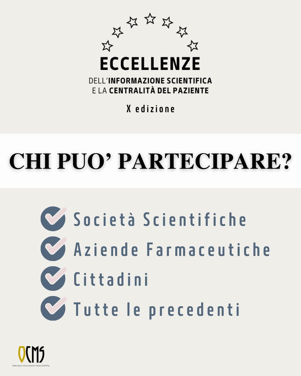 Eccellenze dell'Informazione Scientifica tweet media