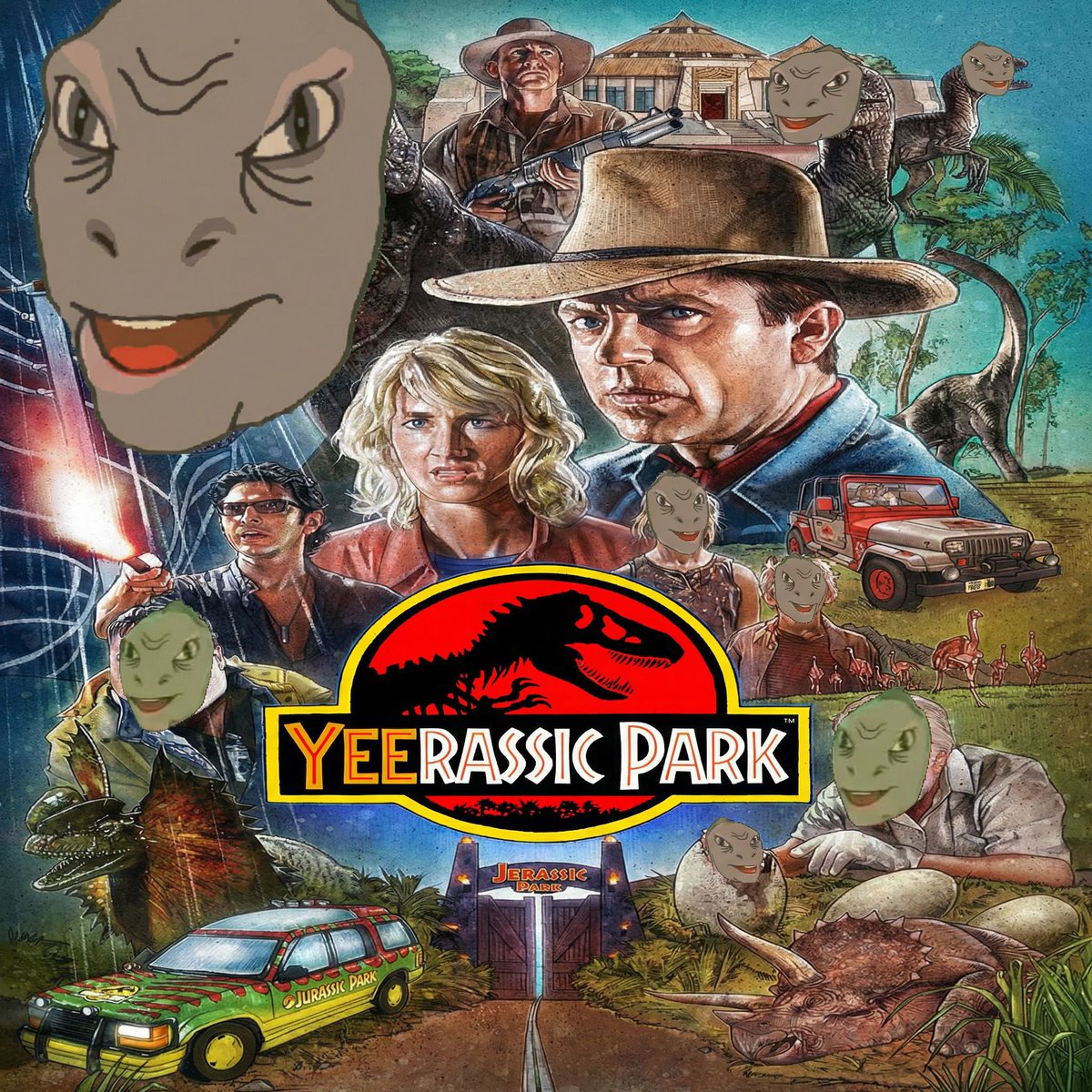 WELCOME TO YEERASSIC PARK 🦖

Dinosaurs are suddenly everywhere again.

Jurassic Park narratives trending.
CRISPR gene editing discussions going viral.

Spielberg dinosaur content dropping on Netflix.

Social feeds filled with prehistoric themes.

Culture moves in waves.

Memes