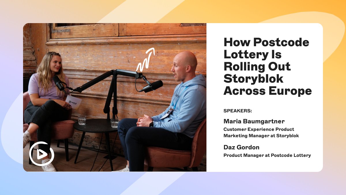 4d3m1r84's tweet photo. Postcode Lottery is rolling out Storyblok across Europe, supporting 300 internal users to deliver #localized #content across the UK, Germany, the Netherlands, Sweden, Norway, and soon Canada. 

🎥Watch the interview to learn how they’re scaling it: https://t.co/IHoB2upkVw https://t.co/JHpyqpysAG