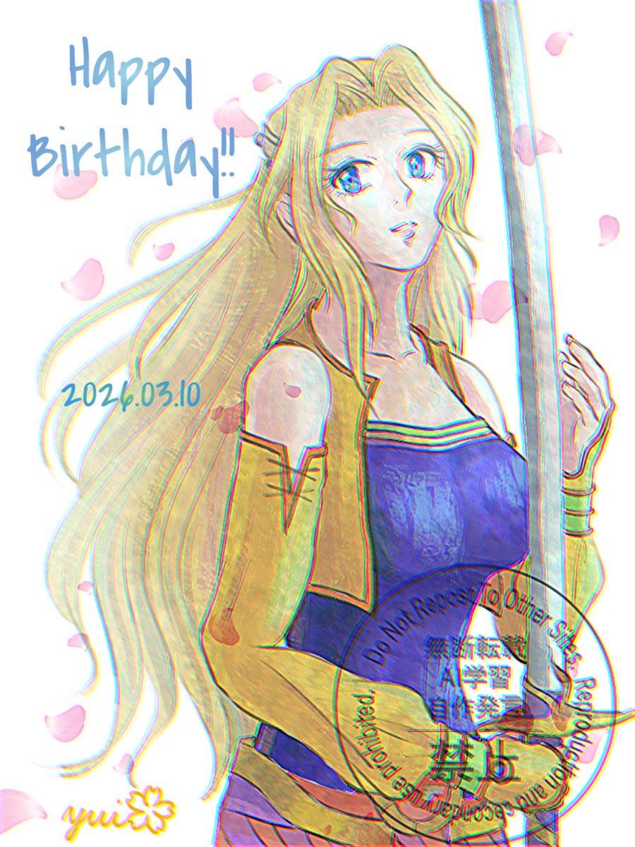 お誕生日おめでとう🌹✨️
 #celes_birthday_2026