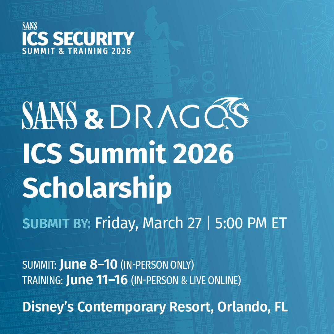 SANS ICS tweet media