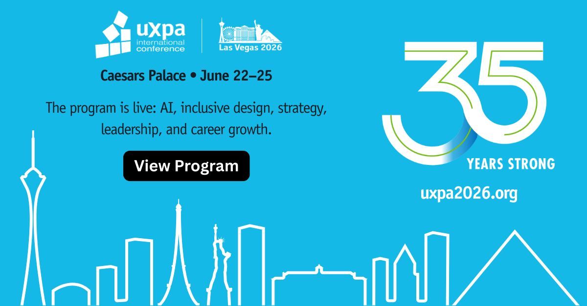 UXPA International tweet media