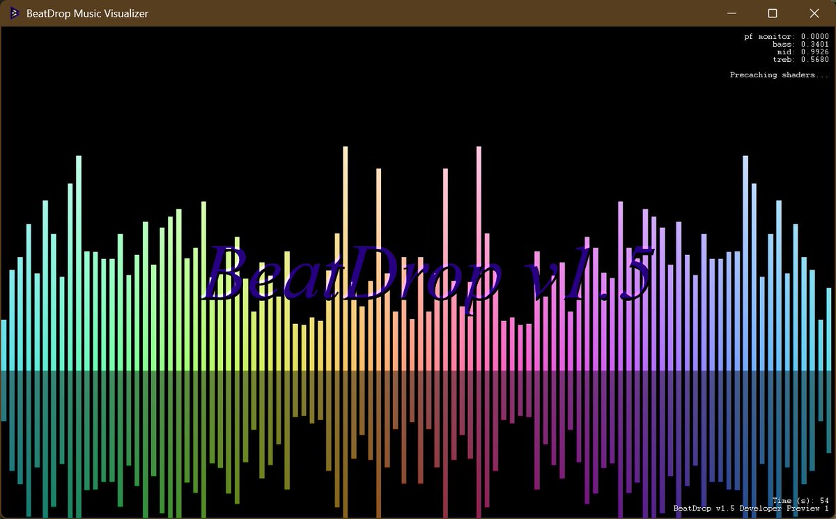 BeatDrop Music Visualizer tweet media