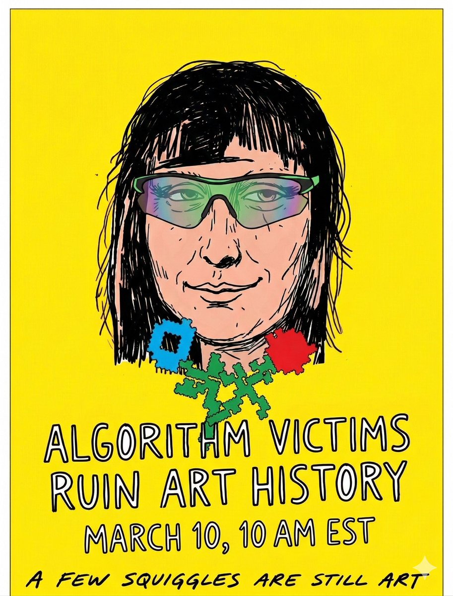 Tomorrow we ruin art history. 🧨

a collective drop where artists reinterpret iconic artworks through their own voice, style, and digital chaos.

A playful rebellion against algorithms and traditional gatekeeping.

Collectors — don’t miss it.

🗓 March 10  
⏰ 10 AM EST