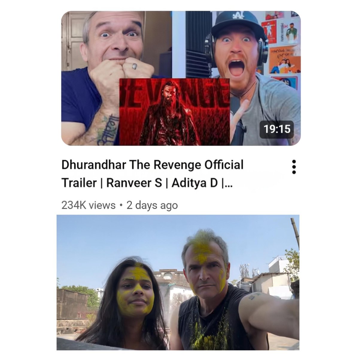 venom1s's tweet photo. Rick Segall

> 57 year old YouTuber
> Has 3 daughters and grandchildren
> Now married to a 26 year Indian woman, Indrani Mukherjee
> His YouTube channel is dedicated to reacting to Indian movies of different languages
> Has 1.4m subscribers, they are from almost every state in India
> Hindi, Telugu, Tamil, Kannada, Malayalam, almost every Indian language speaking guys beg him to react to Indian movies
> Earns lakhs every month
> Indians literally beg him to react to Indian movies and trailers

When will Indians stop worshiping white men? They are literally using your insecurity to earn money.

Every single day a new white man reacting to Indian movies or a white man's travel journey in India pops up. All get millions of views.

Their entire audience are Indians only. They are using the inferiority complex of Indians.

No white guy will beg an Indian man to react to Hollywood movies or come and visit his neighborhood.

Indian YouTuber abroad or white YouTuber in India, the viewers are always Indians.

This is a very concerning thing. Mainly Gen Z is not realizing how their insecurity is being used by the whites.