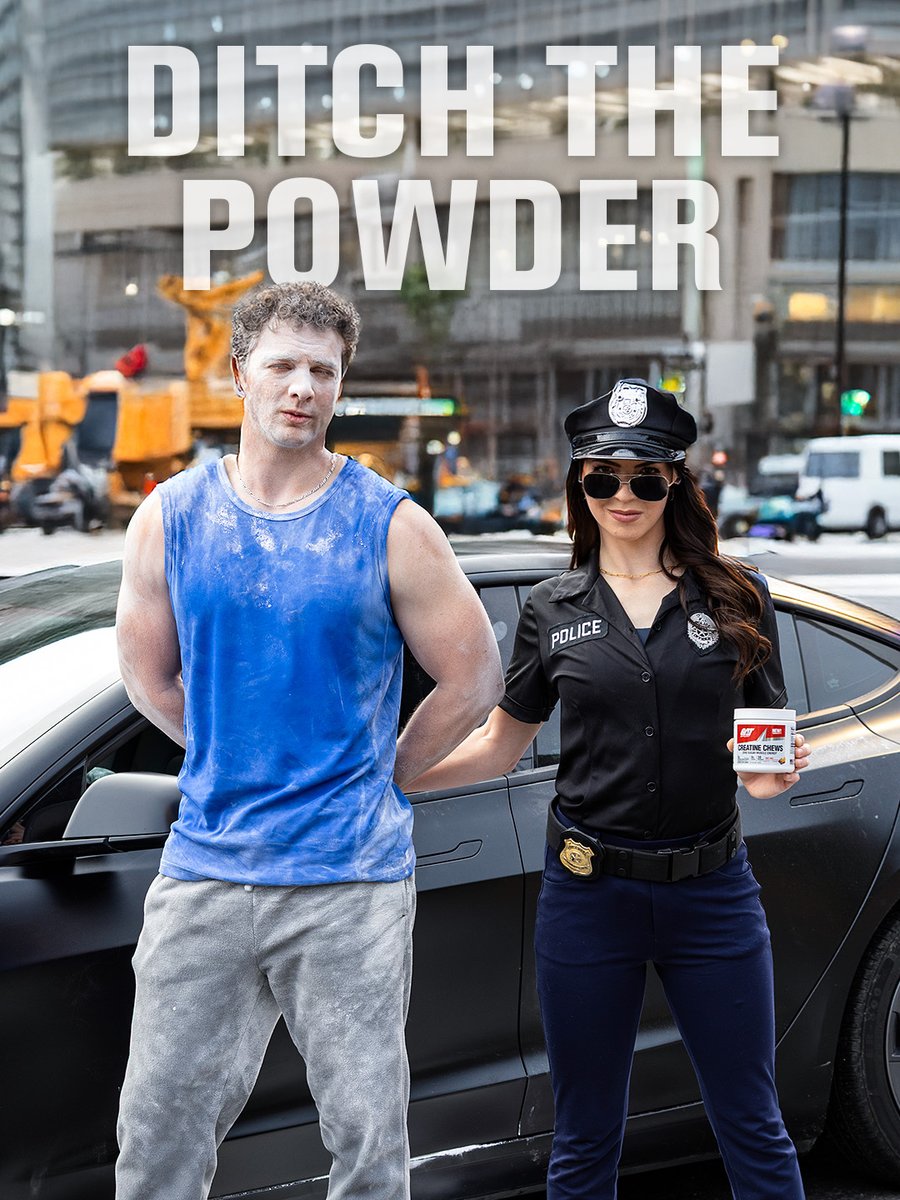 GATSPORTUSA's tweet image. Ditch the powder. Keep the gains! 😎💪

This Spring Break, leave the powder at home. And yeah…. we mean the one in your shaker! 

5g of creatine you can take anywhere! 🙌

🛒Shop NEW Creatine Chews NOW here: bit.ly/3MBOADr

#CreatineChews #GymLife #Supplements #GATSport