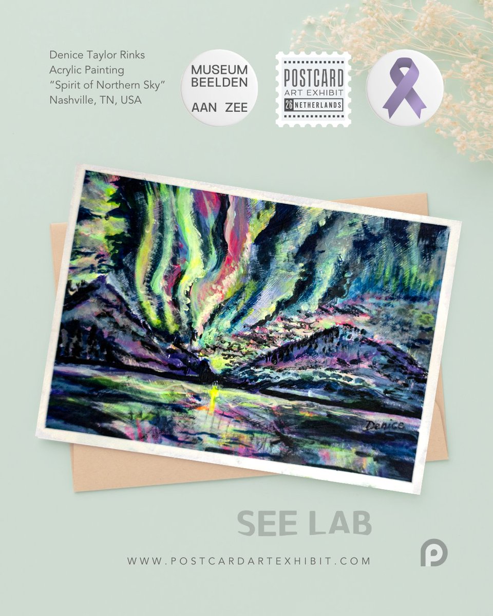PAEartforacause's tweet photo. A lovely card being prepped for #postcardartexhibit26! Together, we support Blijft-je-Bij—the art program at Museum Beelden aan Zee designed for those affected by Alzheimer's. Thanks, Denice Taylor Rinks @denicerinks #postcardartexhibit #artistssupportingalzheimers #artforacause https://t.co/BDGzs2wxe2