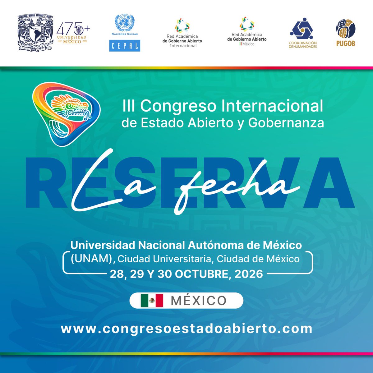 Congreso Estado Abierto y Gobernanza tweet media
