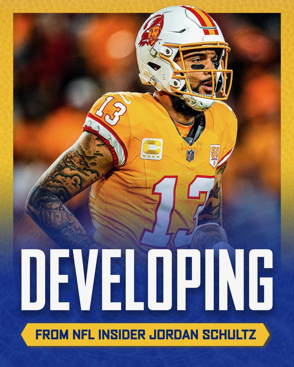 Sources: #Bucs legend Mike Evans is poised to become a free agent next hour, and interested teams have gotten the sense he’s serious about leaving Tampa Bay after 12 seasons.