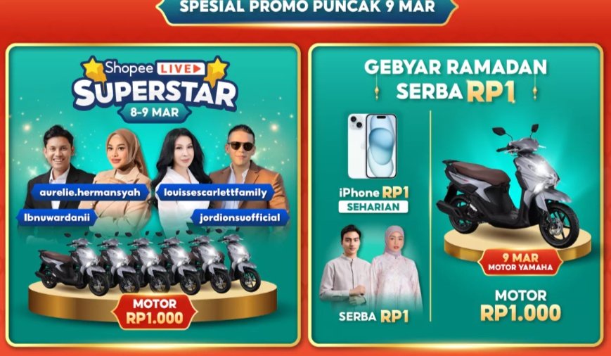dedels88's tweet photo. yaTuhan, semoga doa 'punya motor tahun ini' dikabulin lewat promo puncak shopee yang harganya jadi cuma seribu rupiah itu... aamiin paling kenceng #PromoPuncakShopee9Maret https://t.co/4tuvE185XC