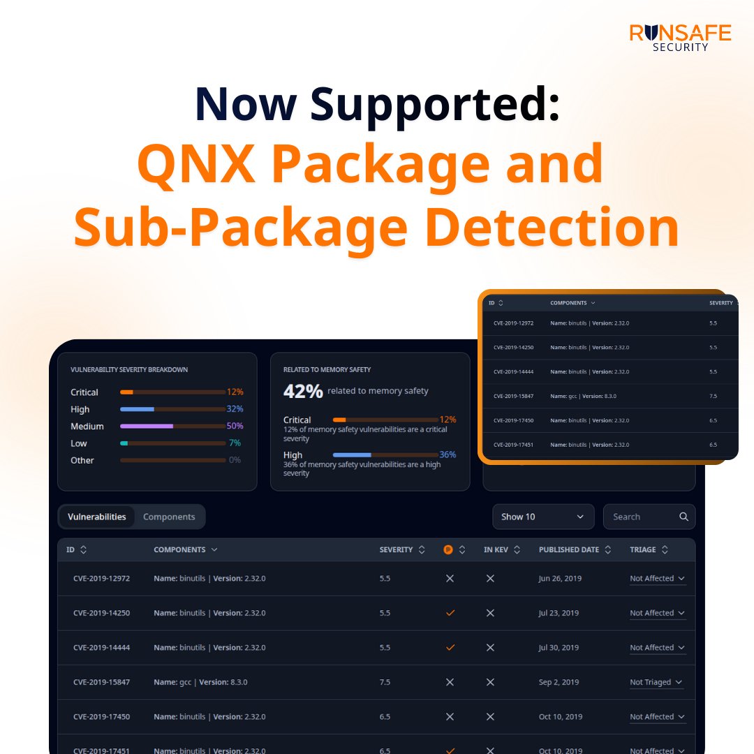 RunSafe Security tweet media