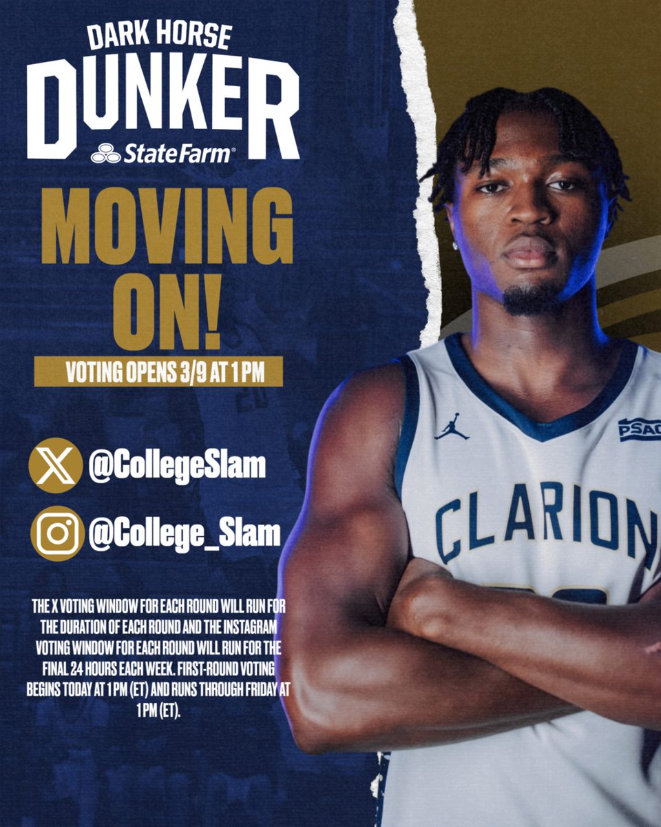 Clarion Golden Eagles tweet media