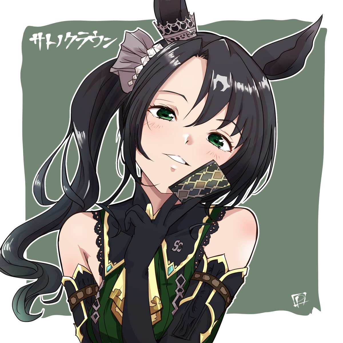 PaNcH4989New's tweet photo. クラちゃんおめでとう〜🎂
#サトノクラウン生誕祭2026
#ウマ娘 https://t.co/l6REw09a6z