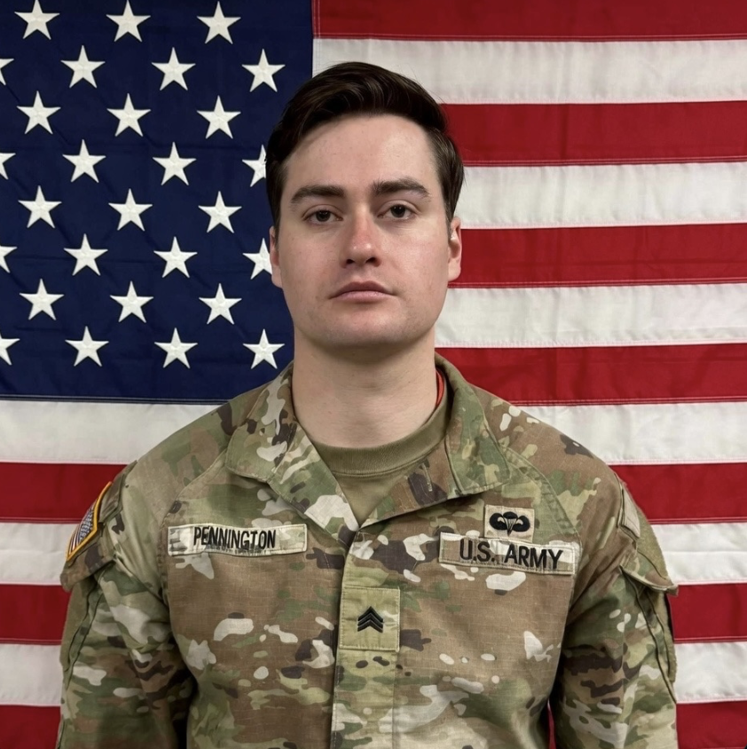 Sgt. Benjamin N. Pennington of Glendale, Kentucky.

Killed in the Iran War. 26 years old.