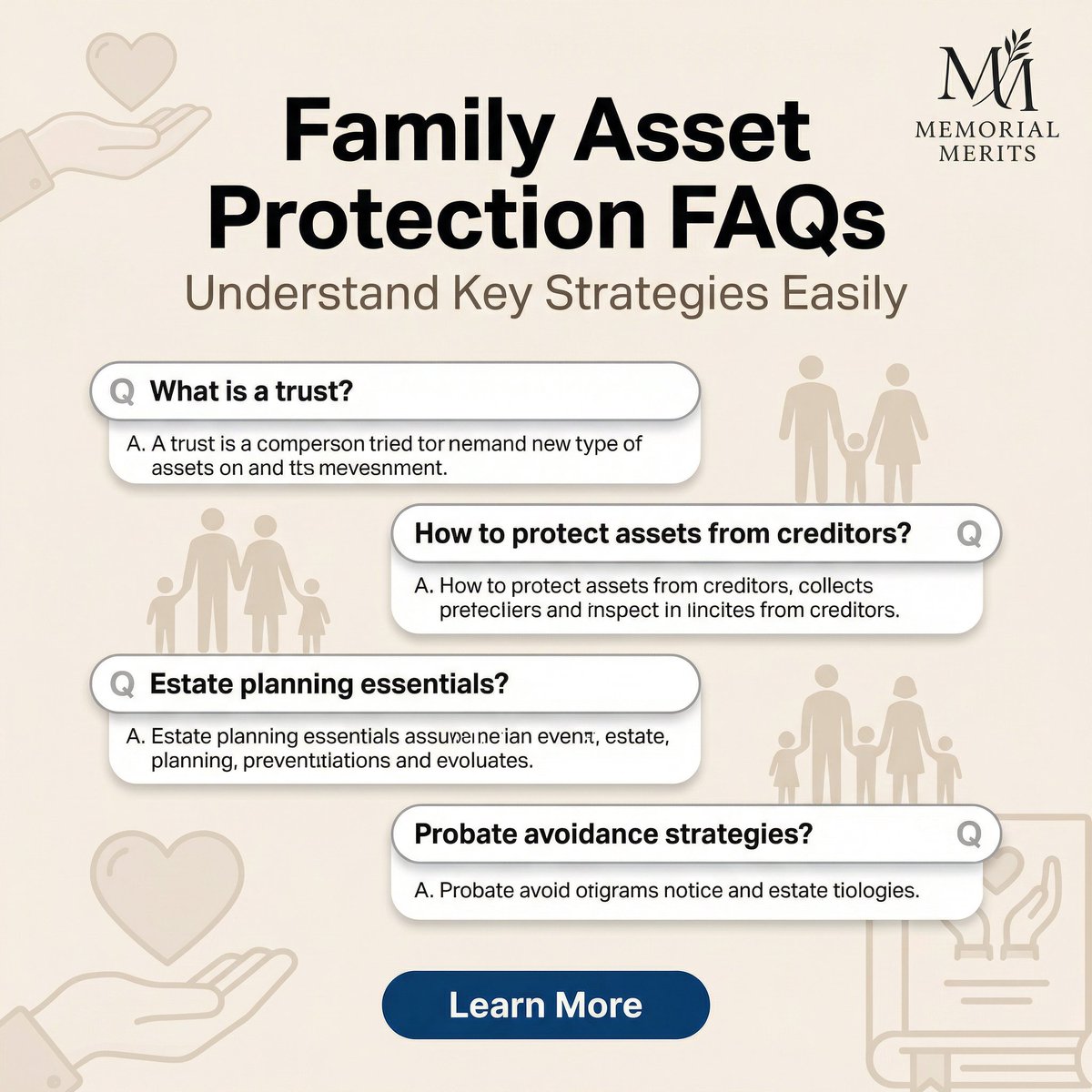 Understanding family asset protection is crucial for safeguarding your loved ones' future. 

🔍 What is family asset protection?  
It's strategies to shield your assets from unforeseen events like lawsuits or bankruptcy.

💰 Why is it important?  
It ensures your family’s...