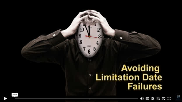 LawSocietySask's tweet image. While missed limitation dates sometimes result from forgetfulness, incomplete office systems can have a bigger impact. Watch this episode for tips to minimize the risk of missing important deadlines bit.ly/4sFulot. #OfficeEfficiency #TimeManagement #DeadlineManagement