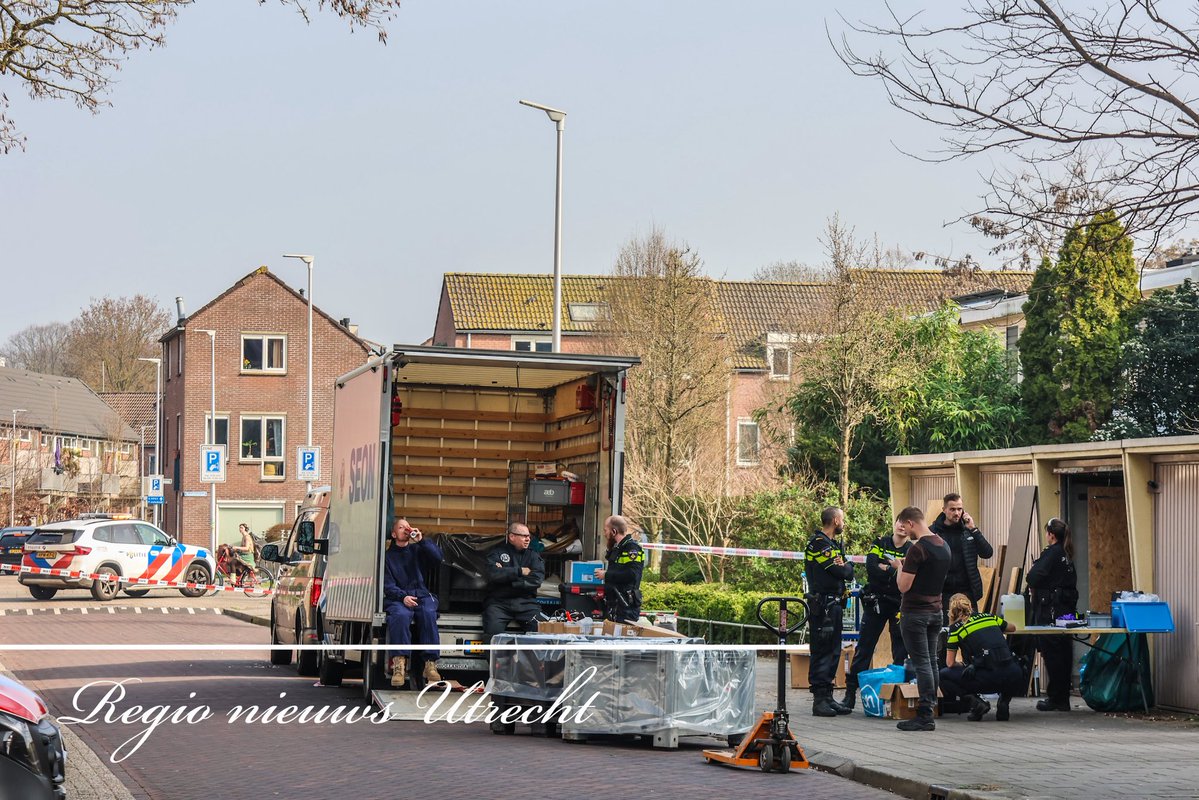 Drugslab ontmanteld in garage in Utrecht