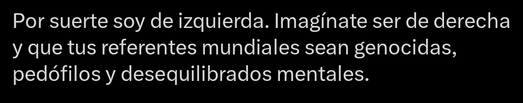 <a href="/Cuarto_Poder/">Cuarto Poder</a> Osea con este reportaje quieren meter miedo 🤣🤣🤣🤣
Siguen con la cojudecesss del comunismo, marxismo y tanta cojudez 🤣🤣🤣
Votaré por él