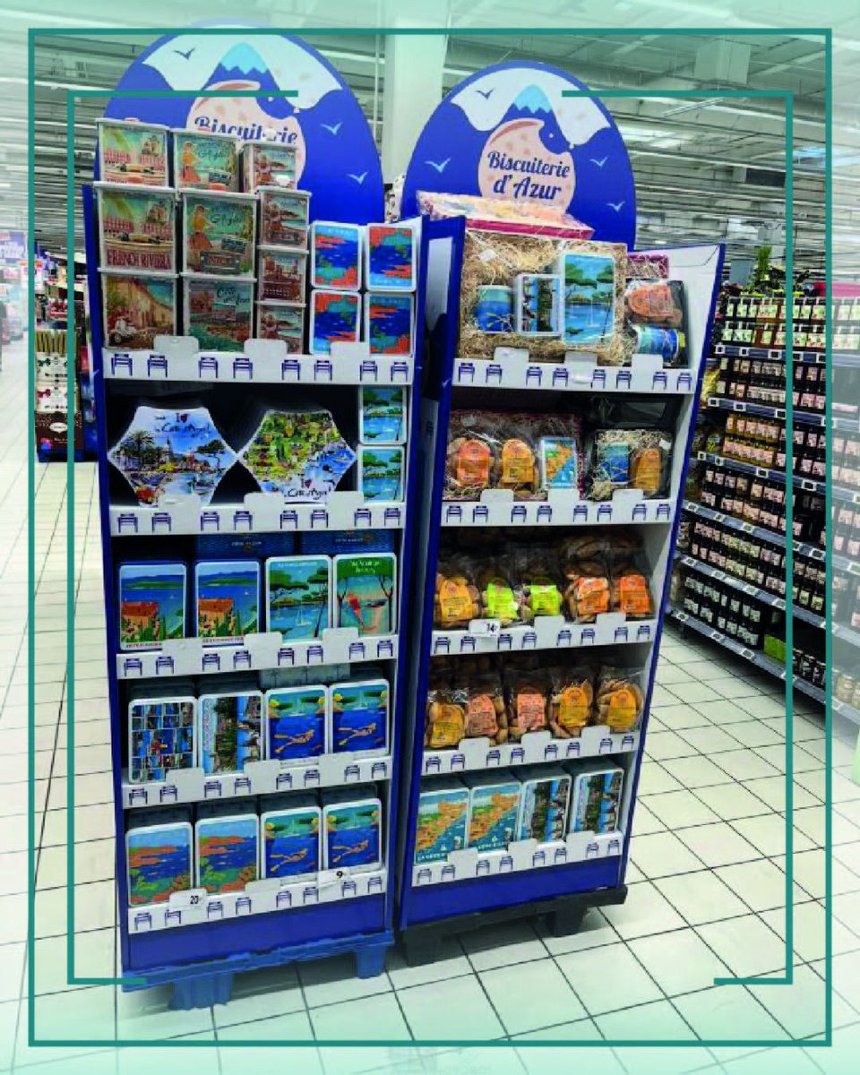 Novobox's tweet image. 🔥 Grab attention with the CARDBOARD DISPLAY STAND for AZUR Biscuiterie, signed by NOVOBOX.

Gourmet design, solid structure, and warm visuals: it beautifully showcases your biscuits and boosts in-store sales.

🌐 novoboxdisplays.com

#displaystand #cardboarddisplay