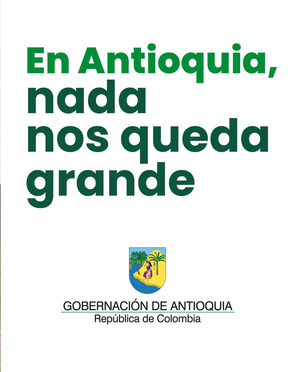 Gobernación de Antioquia tweet media