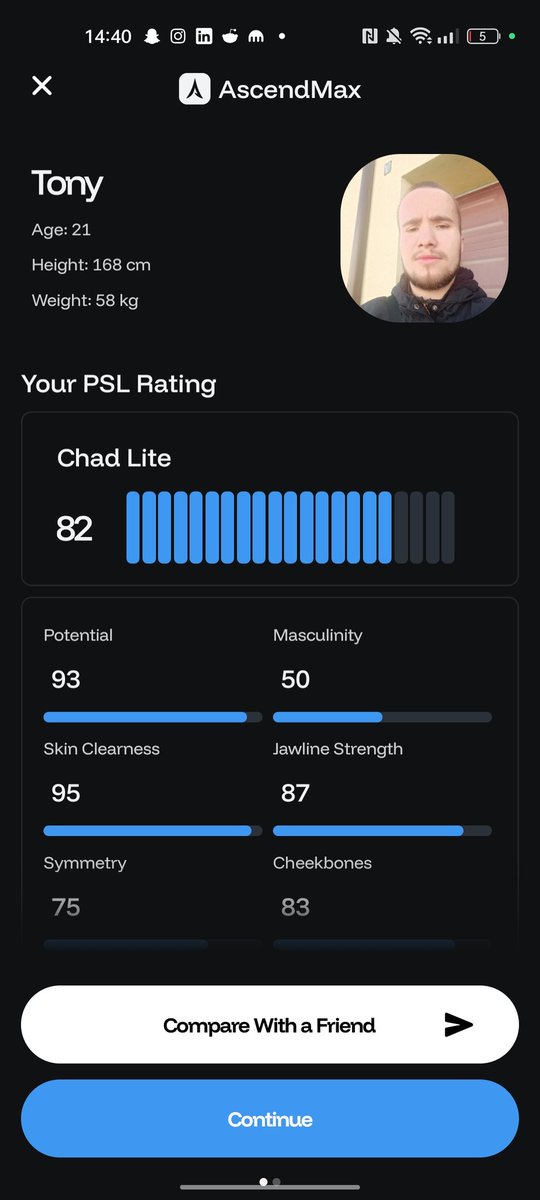 AIBoostX's tweet image. AI rating: 82. Not bad.

#airating #looks