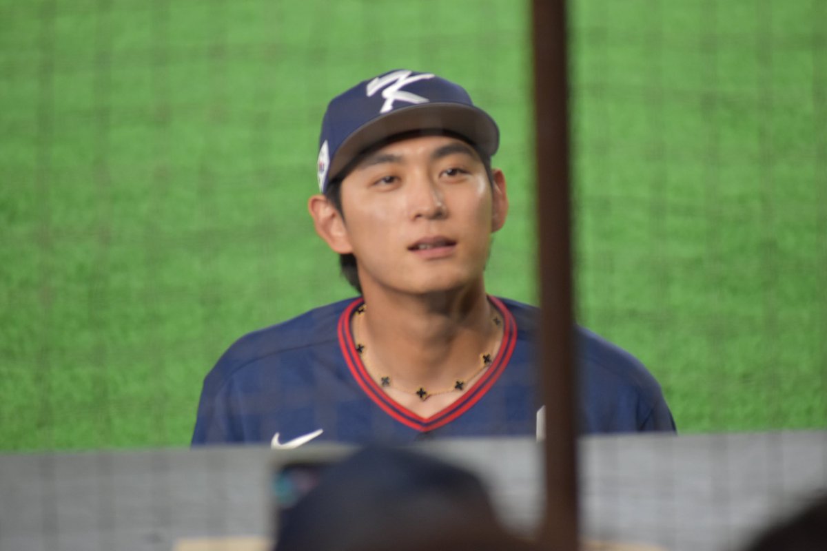 soumabaseballf1's tweet photo. いい試合見せて頂きました！
母国じゃないのに涙出そうになったよ😭
#WBC
#韓国代表 https://t.co/b4otT50nCo