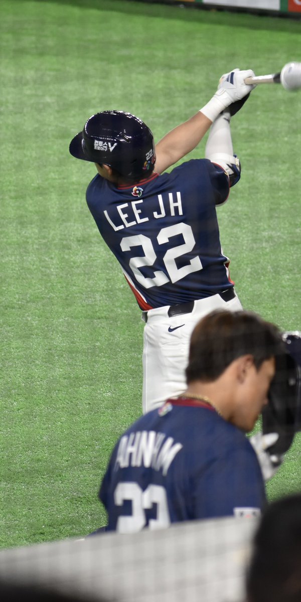 soumabaseballf1's tweet photo. いい試合見せて頂きました！
母国じゃないのに涙出そうになったよ😭
#WBC
#韓国代表 https://t.co/b4otT50nCo