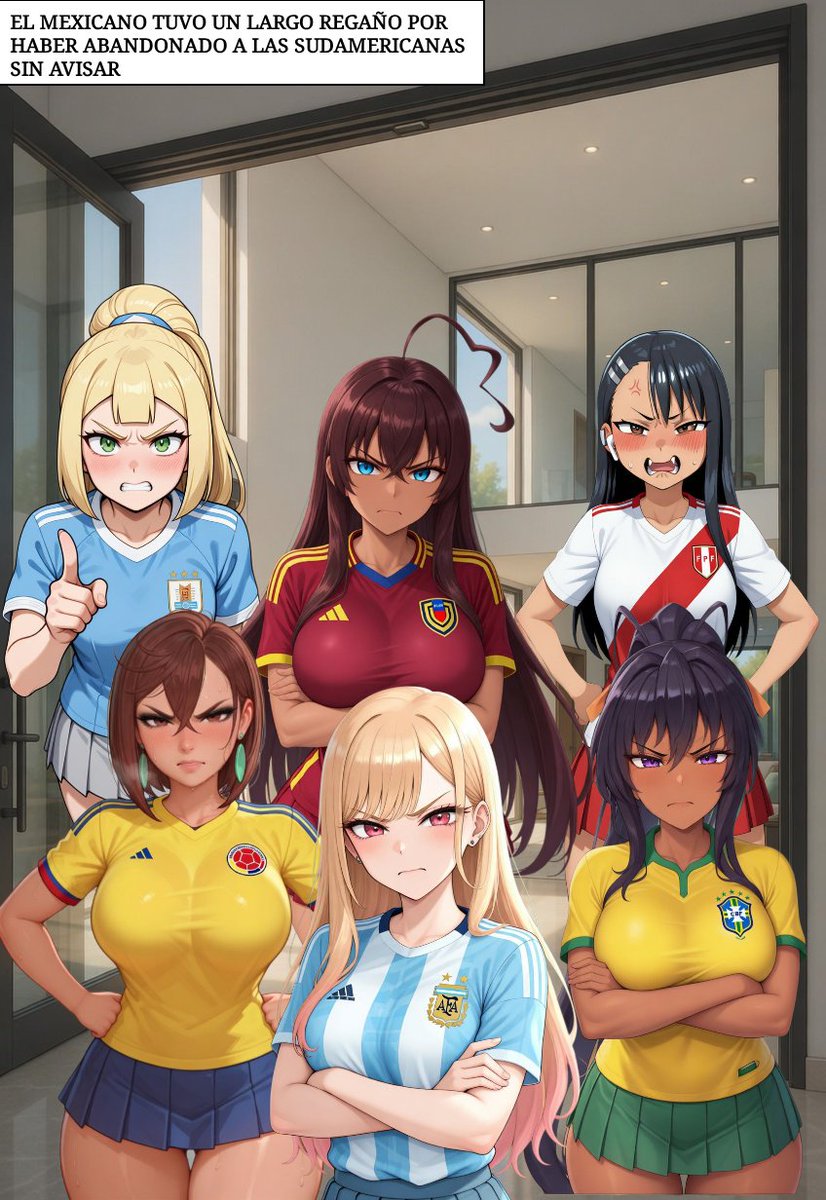 SantiTuPapiMexa's tweet photo. Mini comic del porque el mexicano desapareció un tiempo y lo que pasó en sus dms
#Nationplay #Raceplay #Mexico #Argentina #Brazil #Uruguay #Colombia #Venezuela #Perú #China #Japon #Korea https://t.co/wl8IrQoSit